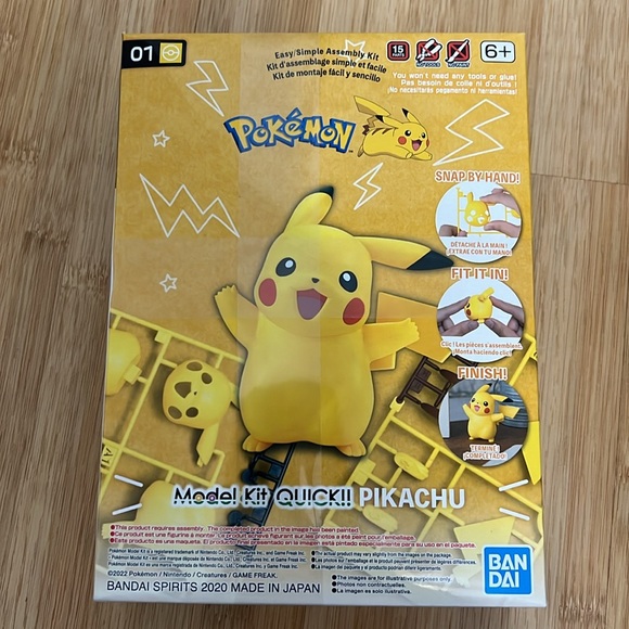 Set of 6 Pokemon Model Kits and a Pikachu 3D Puzzle - Picture 8 of 8